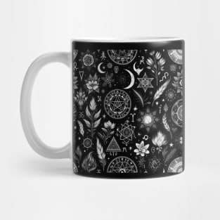 Dark Wicca Pattern 5 Mug